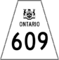 Highway 609 shield