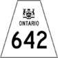Highway 642 shield