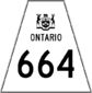 Highway 664 shield