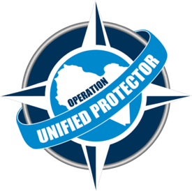 NATO Unified Proector logo