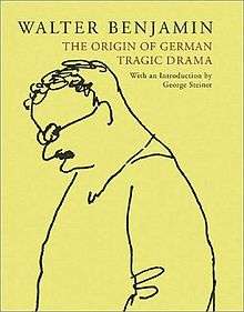 Cover of The Origin of German Tragic Drama