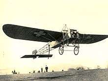 A Blériot XI in flight