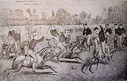 Drawing of the 1878 Varsity Match