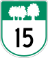 Highway 15 shield