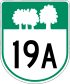Highway 19A shield