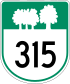 Highway 315 shield
