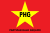 Flag of PHG, MKP's armed wing in cities.
