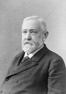 Benjamin Harrison, 23rd President of the United States, with his Cabinet