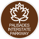 Palisades Interstate Parkway route marker
