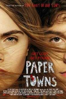Cara Delevingne and Nat Wolff as Margo Roth Spiegelman and Quentin "Q" Jacobsen respectively
