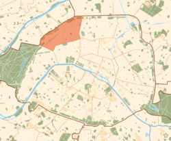 Map of Paris, with the 17th arrondisement, where Mouly grew up, highlighted