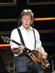 Paul McCartney Performs in Dublin.