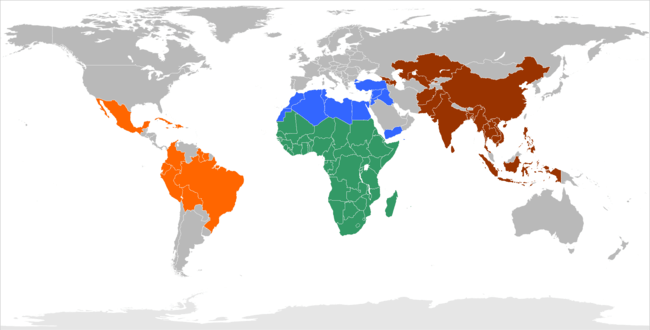 Countries of operation