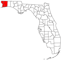 Map of Pensacola Metropolitan Area