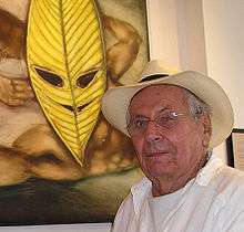 Peter Flinsch at the Galerie Dentaire in Montreal during a one-man show in June and July, 2005.