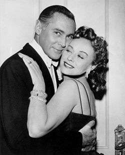 Phillip Reed and Paulette Goddard