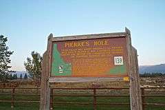 Pierre's Hole 1832 Battle Area Site