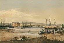 Port Adelaide in 1846