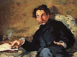 Portrait of Stéphane Mallarmé.
