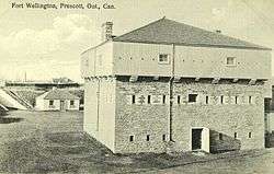 Postcard of Fort Wellington, ca. 1930