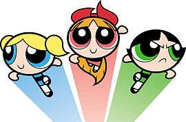 The Powerpuff Girls – Blossom, Bubbles, and Buttercup