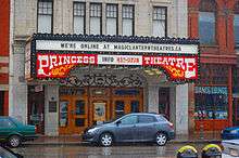Princess Theatre exterior, 2009