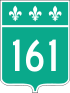 Route 161 shield