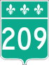 Route 209 shield