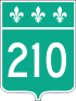 Route 210 shield