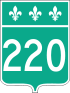 Route 220 shield