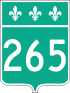 Route 265 shield