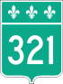 Route 321 shield