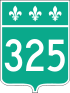 Route 325 shield