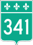 Route 341 shield