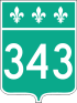 Route 343 shield