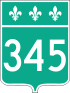 Route 345 shield