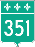 Route 351 shield