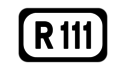 R111 road shield}}