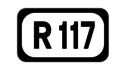 R117 road shield}}