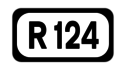 R124 road shield}}