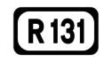 R131 road shield}}