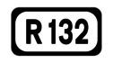 R132 road shield}}
