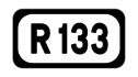 R133 road shield}}