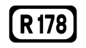 R178 road shield}}
