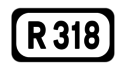 R318 road shield}}