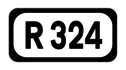 R324 road shield}}