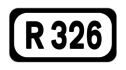 R326 road shield}}