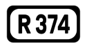 R374 road shield}}