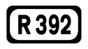 R392 road shield}}