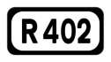 R402 road shield}}